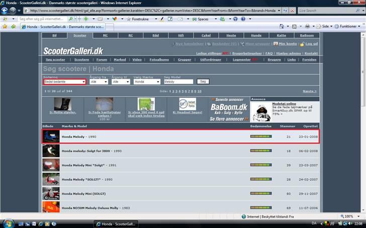 Honda Melody SOLGT billede 9