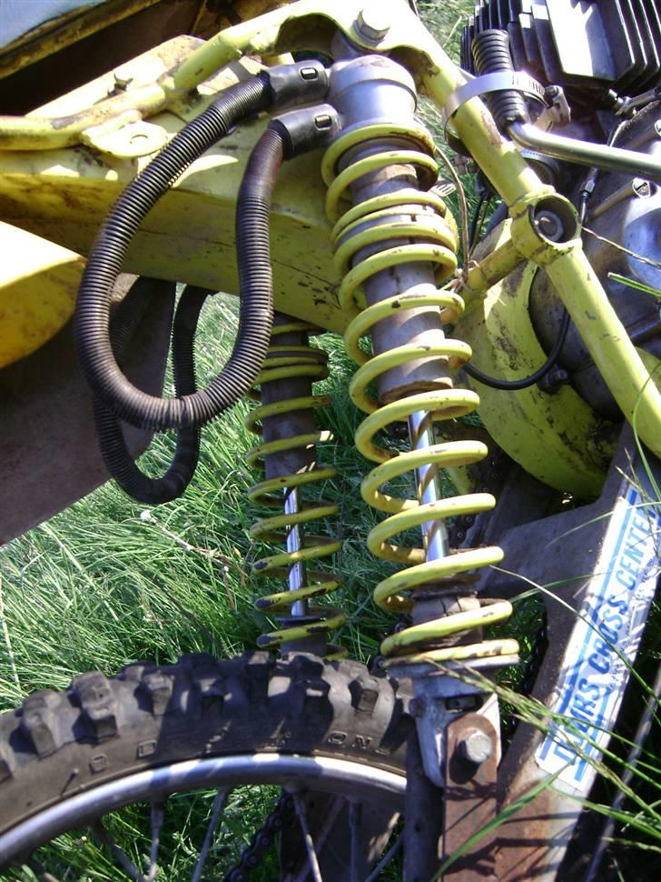 Puch Djurs Crosser - Byttet - Maj 2008 - Biturbo dæmpere, efter lidt motion er de ok! billede 9