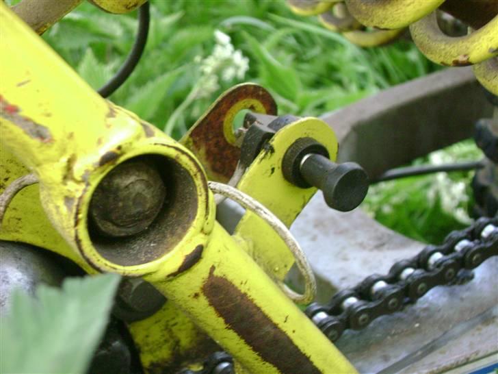 Puch Djurs Crosser - Byttet - Maj 2008 - HOmemade sluk! - NU med slukknap fra crosser på styret!!! billede 10