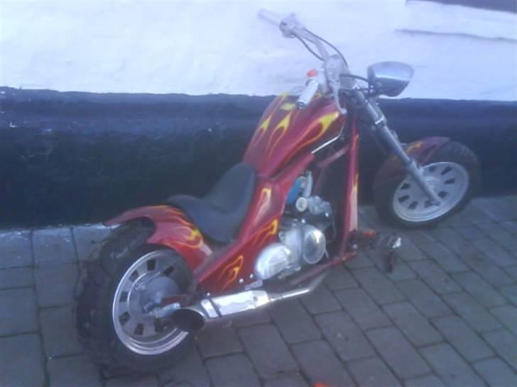 MiniBike chopper 110ccm billede 3