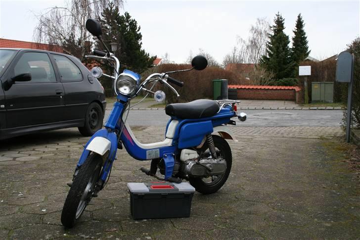 Suzuki FZ50 - Sådan ser den ud nu...stortset færdig renoveret og 100% lovlig billede 19