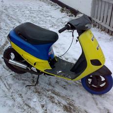 Piaggio Old Zip byttet til typhoo
