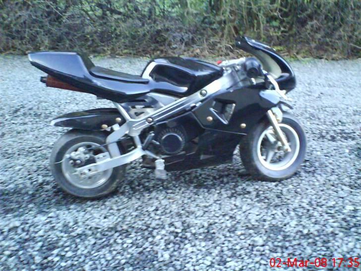 MiniBike Pocketbike SOLGT! billede 3