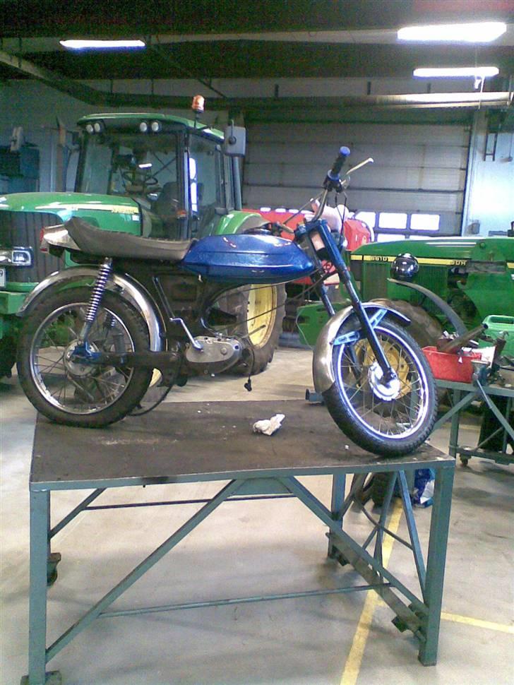 Puch monza 3g solgt - der hvor jeg laver på den :) billede 14