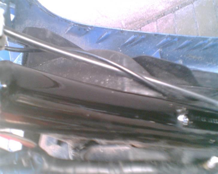 Yamaha jog Space bytte til jogAS - pålverlakæret stel+tank billede 6