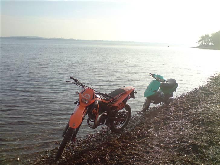 Gilera ¤RCR_CROSS_TEAM¤ -  ja den lille le kvak er med ude og køre (-: billede 3