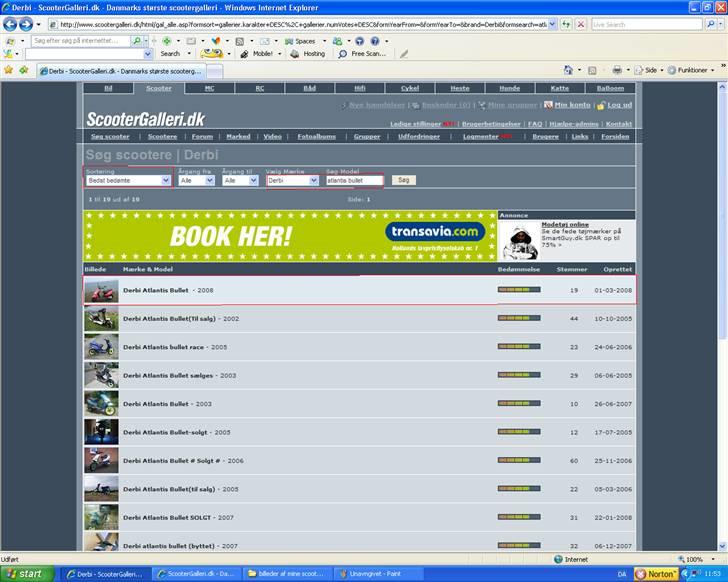 Derbi Atlantis Bullet solgt ); - ja min bullet er best bedømt hehe det er nice   d4 marts 2008 billede 14