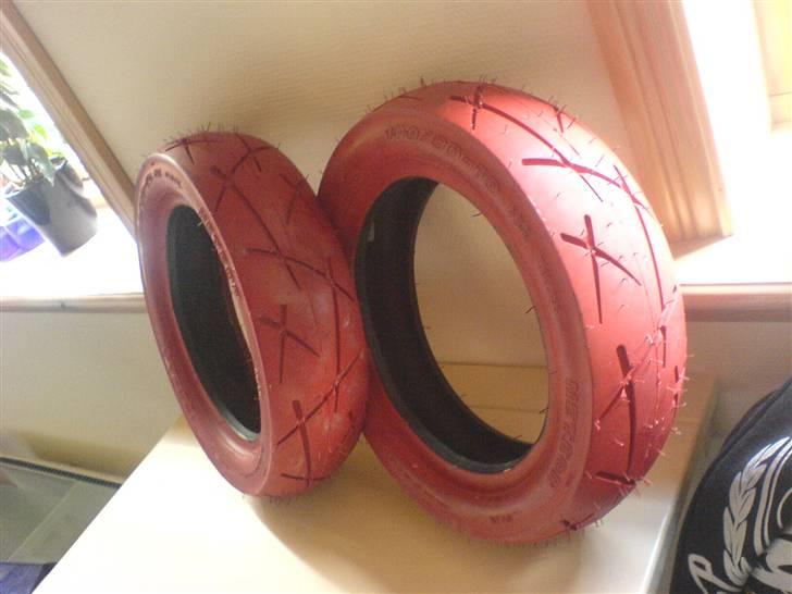 Yamaha Jog As - Byttet til SMT - de kommer først på når fælgene er blevet malet! billede 7