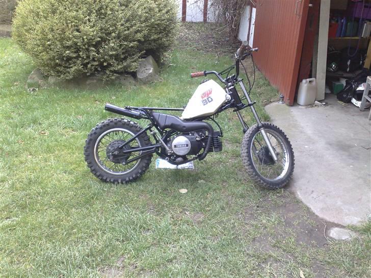 Yamaha pw 80 solgt - Pw næsten færdig! billede 15