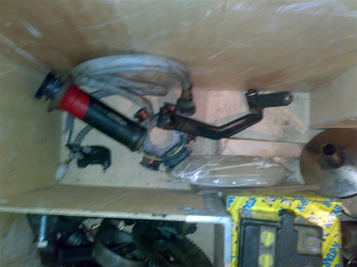 Piaggio Old Zip byttet til typhoo - Blandet dele .  billede 13