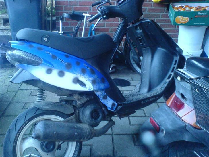 Gilera Stalker "Kællingen" - "Mariehønen" Før jeg fik nye skjolde :P billede 11