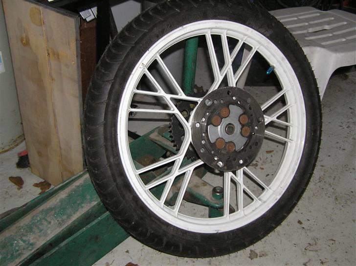 Yamaha FS-1 - Baghjul med skivebrems 18"- SPLINTER NYT "METZELER" Dæk billede 12