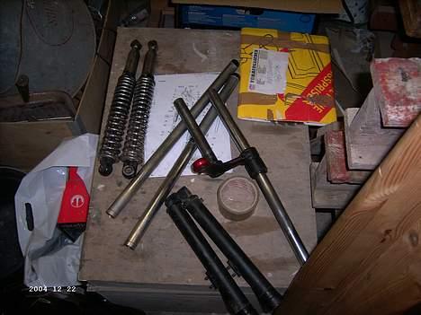 Puch N-4SSL Monza Flagskib - Ja, alt skal sandblæses undtagen inderbenene.  billede 8