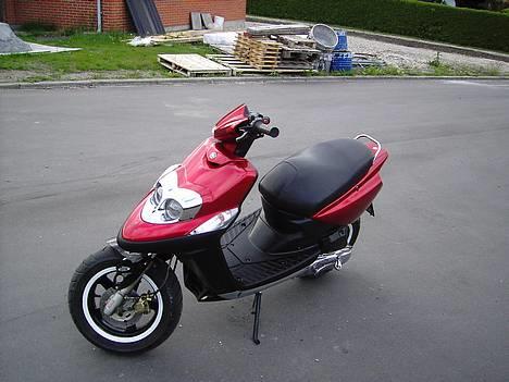 Yamaha bws Solgt - Min Hjemmelavet spoiler, lavet i Rustfrit stål, og Højglaspoleret billede 8