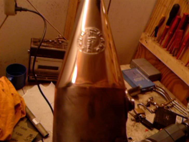 Honda SFX MHR - Min TT udstødning, som er igang med at blive højglans. Har desværre ingen billeder af den, hvor den sidder på /: billede 16