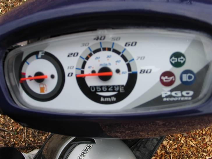 PGO ¤HOTTEN¤ xSOLGTx - Speedometer.. kablet virker så km er rigtigt.. taget d 10.03.08 billede 13
