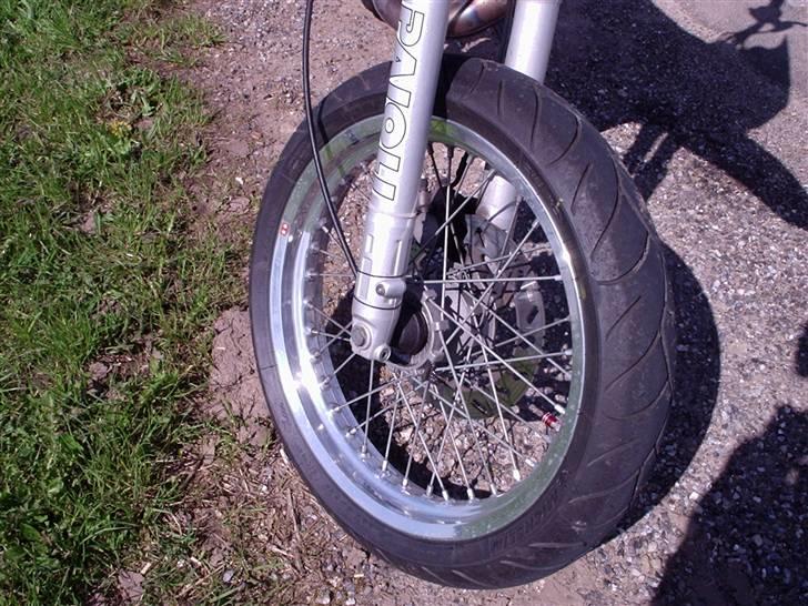 Gilera SMT LC DD "SOLGT" - Poleret forfælg med Michelin Pilort Sport dæk. billede 15