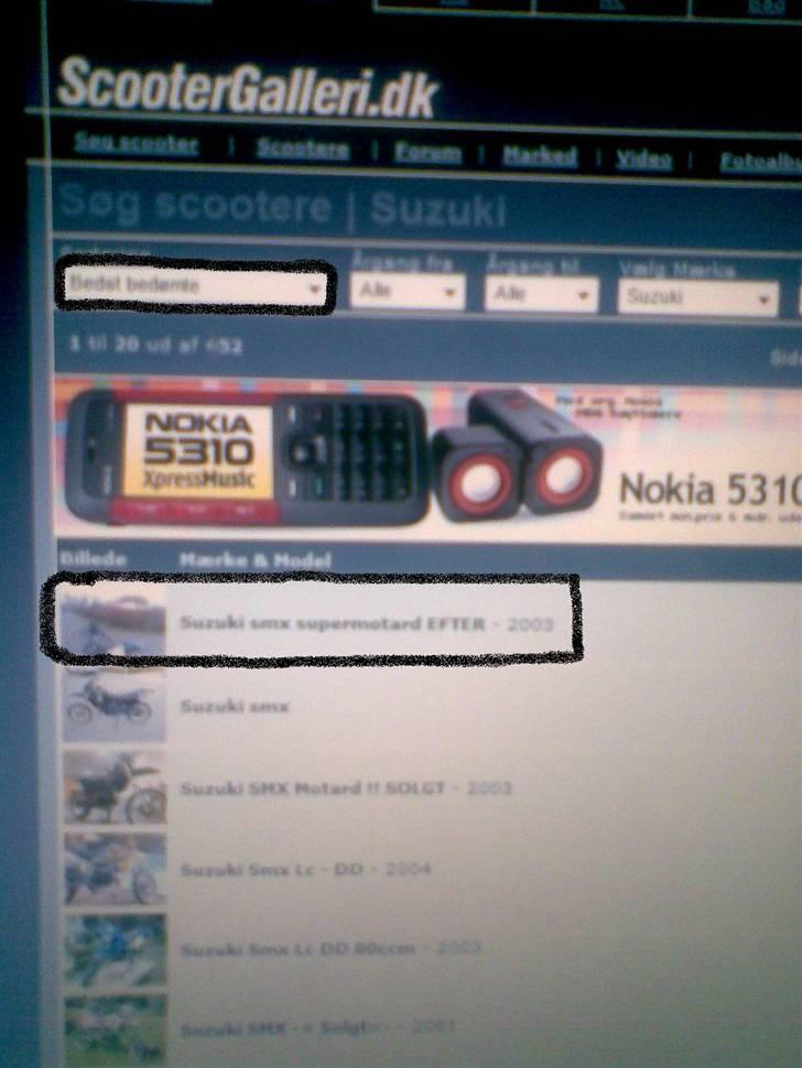 Suzuki smx supermotard solgt billede 19