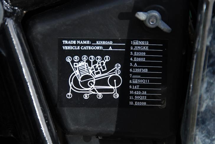 Kinroad Chopper - solgt -  billede 4