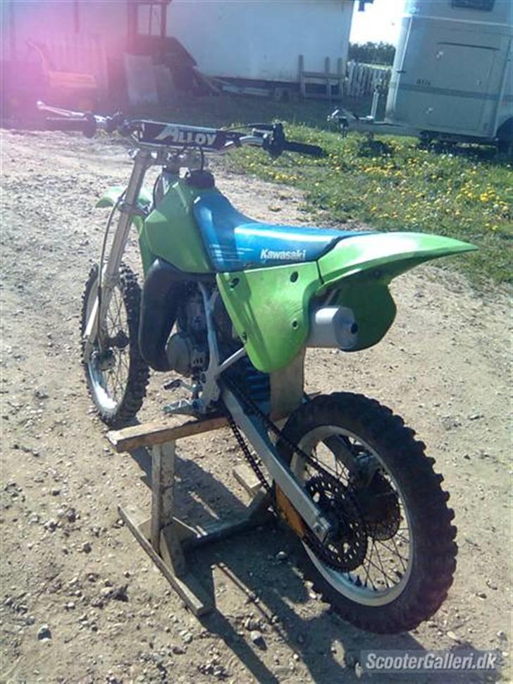 Kawasaki kx  BYTTET 1995 - mit tøj billede 2