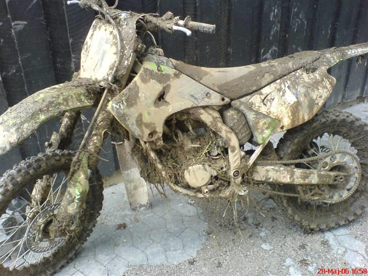 Kawasaki kx 125/85 - Sådan ser det ud når man har kørt et Grand Sjælland.. =p billede 15