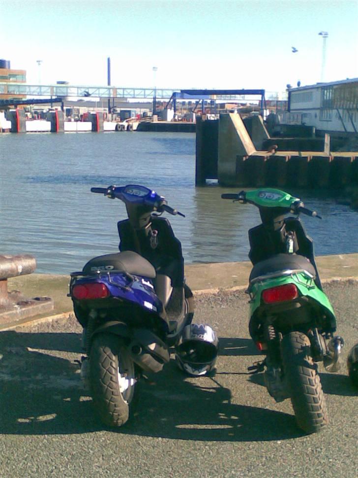 PGO hot 50 Hirtshals<3 død - min den grønne, kasser`s den blå. den er fed billede 5