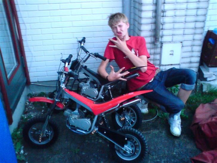 MiniBike pocket bike solgt 500 kr. billede 7