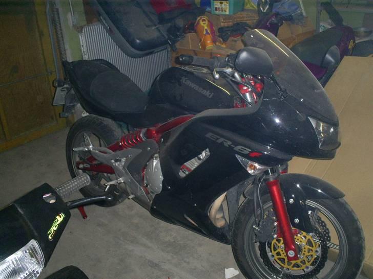 Piaggio zip (SOLGT) - min fars kawazaki  billede 9