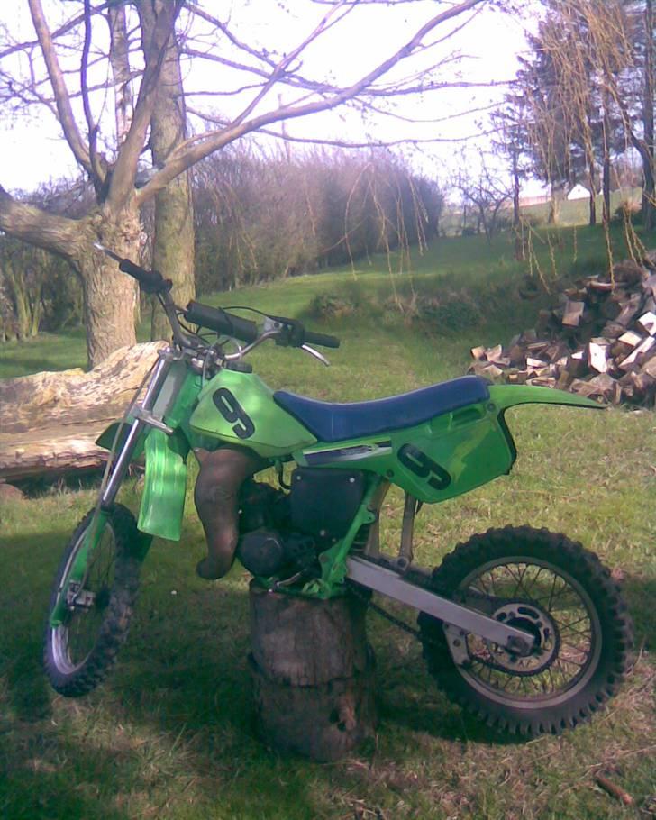 Kawasaki 80cc sælges til res billede 1