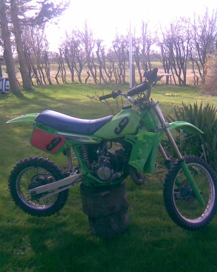 Kawasaki 80cc sælges til res billede 4