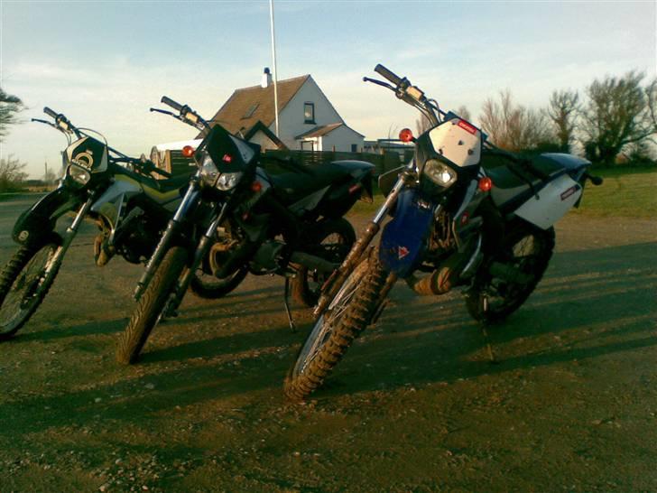 Derbi Senda Xtreme SM (Solgt) - En tur ude ved Holten for længe siden . ;D  billede 19