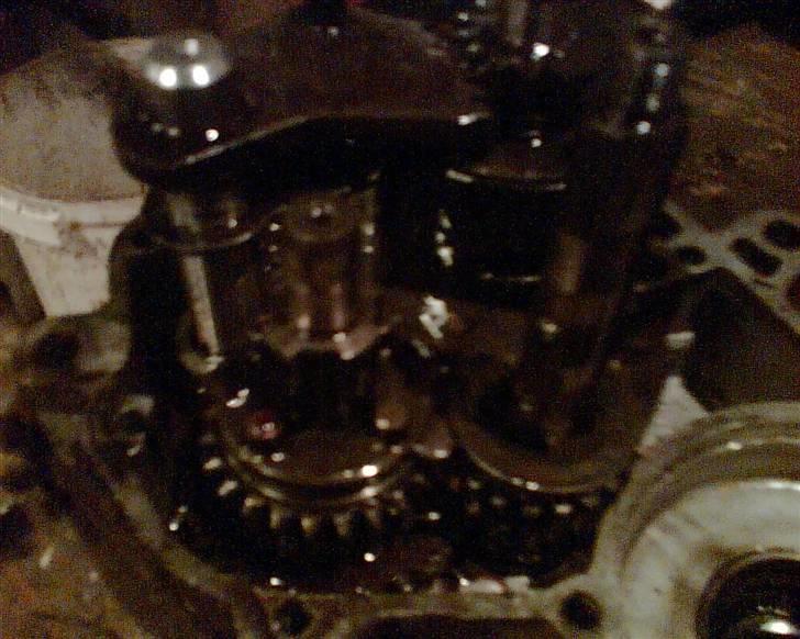 Puch Monza GP - Solgt :'( - April 2008, Ja, ikke sådan når den taber olie, så skal der sgu nye pakninger og simmerringe til! billede 15