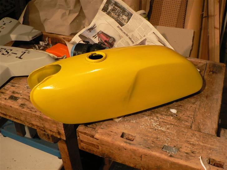 Yamaha 4 gear The Incoming Light - tank malet for næstsidste gang og så slap malingen op :p billede 14