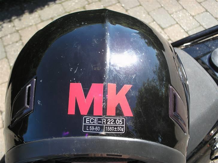 PGO Hot 50 - Min hjelm med navn på :) billede 6