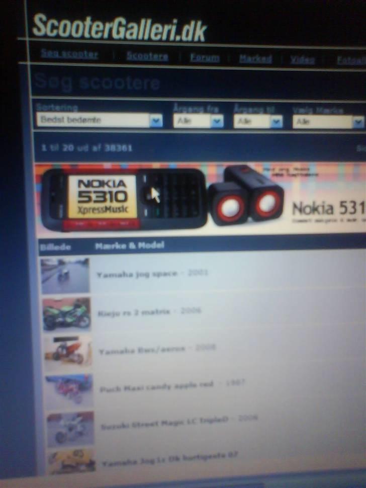 Yamaha jog space BYTTET billede 4