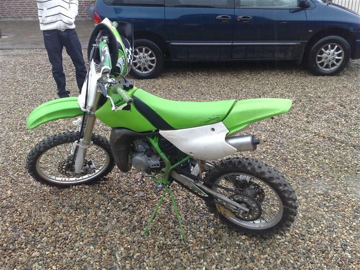 Kawasaki 85ccm høj Solgt! billede 2