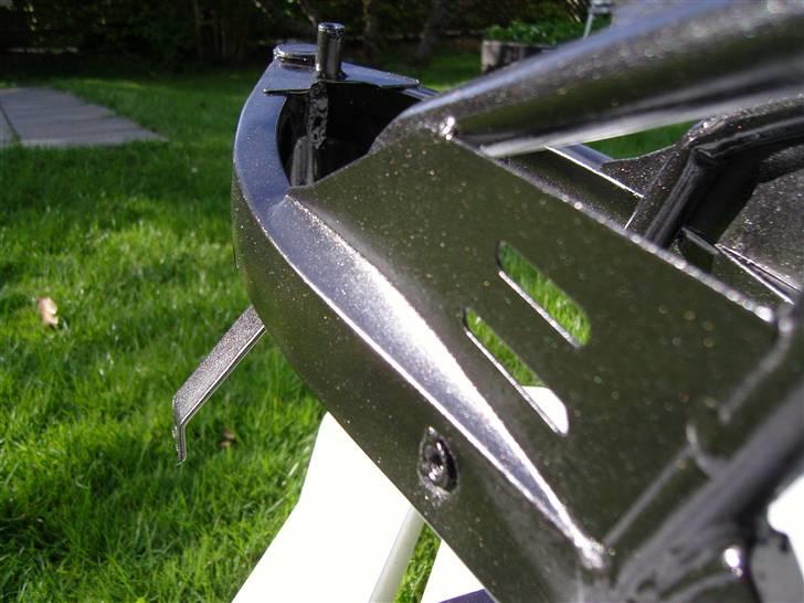 MiniBike Pocket Bike 100% SOLGT - Stellet malet med glimmer effekt billede 5