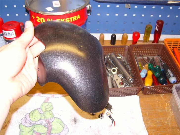 MiniBike Pocket Bike 100% SOLGT - Stellet malet med glimmer effekt billede 13