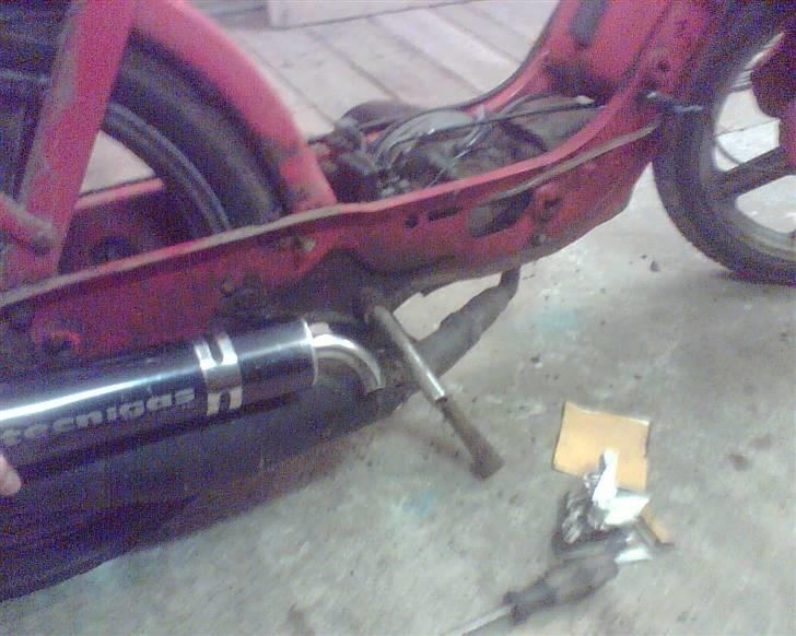 Vespa ciao brændt  billede 9