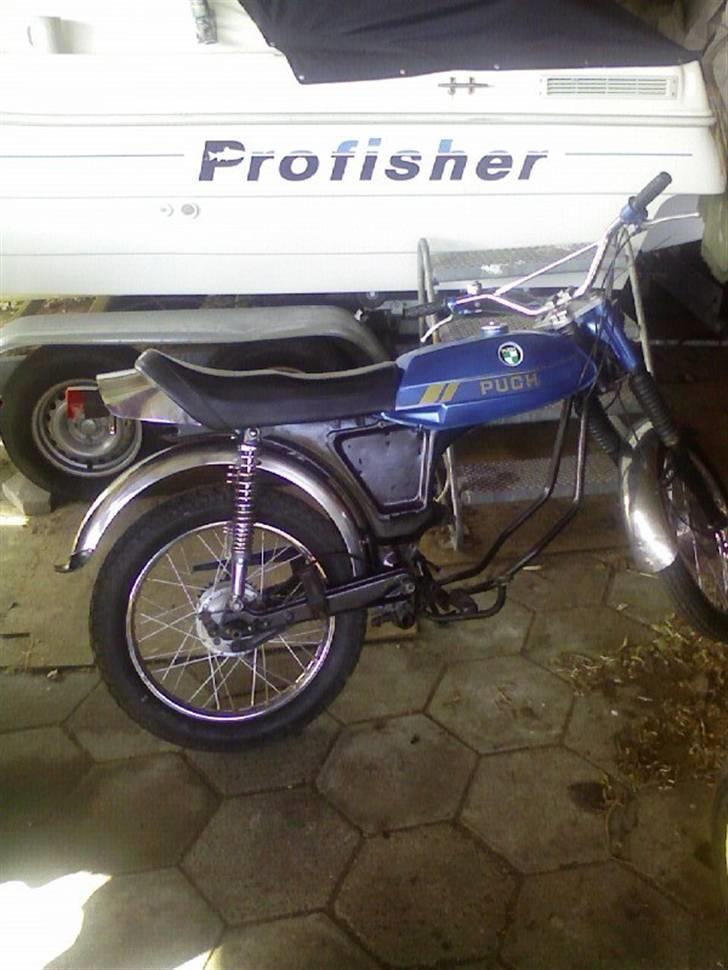 Puch Monza 3 Gear Solgt 5 Kg. - Sådan så den ud da jeg fik den . billede 5