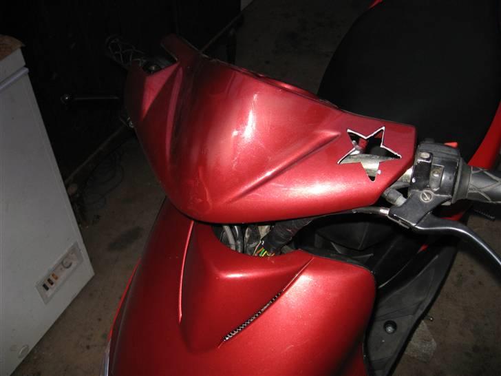 Yamaha Jog R - Byttet til Bws - Styrskjold med udskæring sat løst på.. billede 19