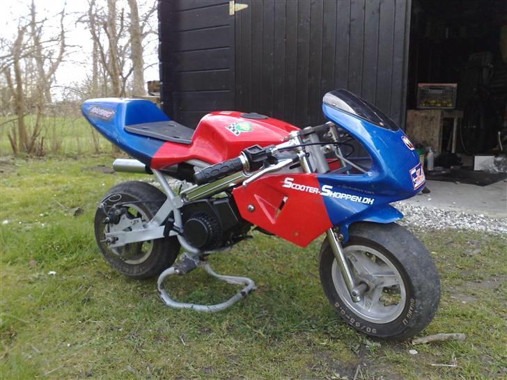 MiniBike Pocketbike 50ccm. - og søreme oss fra den anden:D billede 2
