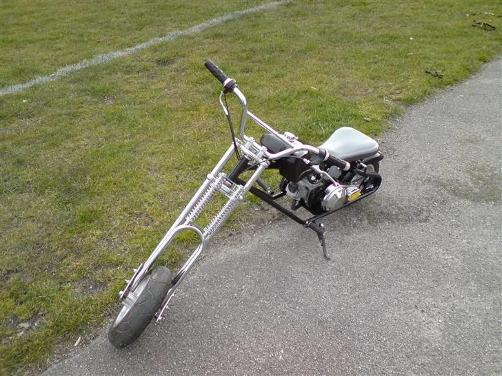 MiniBike mini chopper byttet billede 3