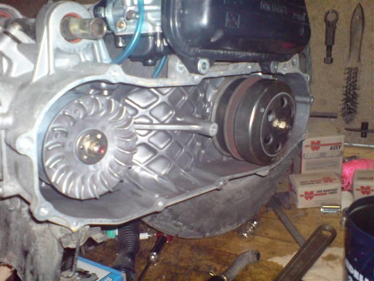 PGO Hot 50 - Solgt :) - Polini vario og kobling ;) billede 13