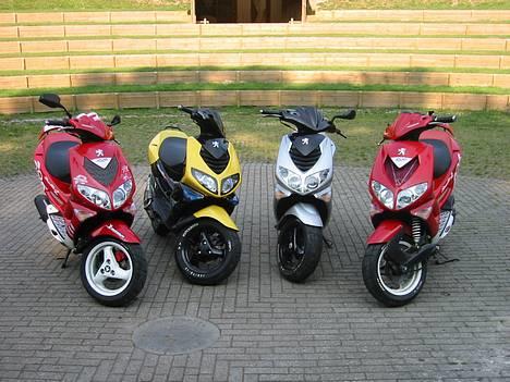 Peugeot Speedfight 2 SOLGT - Hellere en ond cirkel, end en go trekant! Eller er det omvent ? billede 6