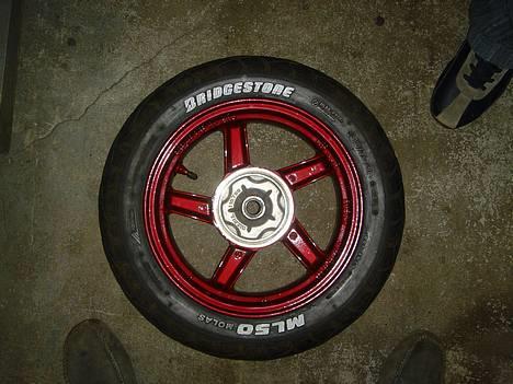 Suzuki Street Magic (Solgt:(:D) - Det ene af mine Dæk med Dækskrift :P TOP NICE ;D billede 8