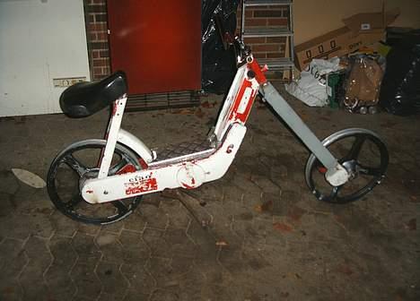 Vespa ciao  [Projeckt Chopper] - lige så man kan få et overblik over hvordan den cirka kommer til at se ud billede 3