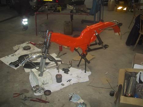 Kreidler florett RS 3 gear solgt - billede fra da den blev samlet billede 9