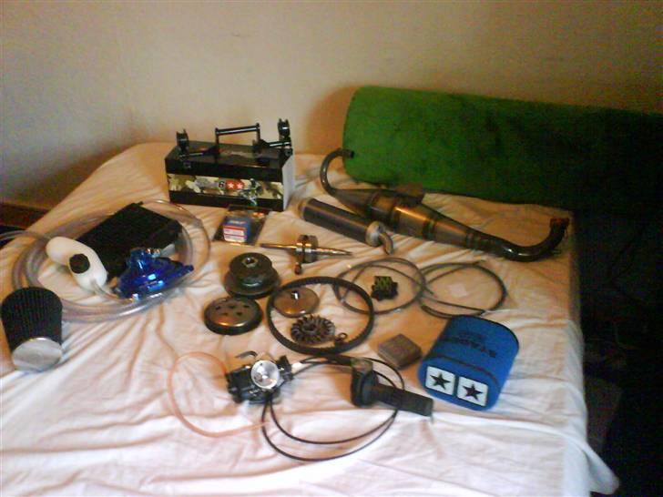 Yamaha jog as Solgt  - nyt nye lc dd procjekt.. noget af det som skal på rox´en  mangler kun teem speed  billede 17