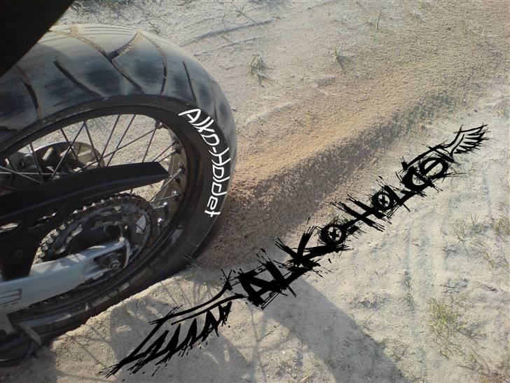 Derbi Senda SM X-Treme - SOLGT - Me dækskrift og det hele du billede 3